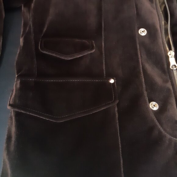 Zara Man SZ 38 Chocolate Brown Men's Quilted Zippered Sport Outdoor Jacket - Picture 13 of 15